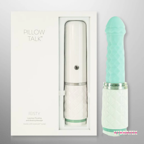 BMS Pillow Talk Feisty Thrusting Vibrator