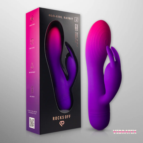 Rocks Off Glo-Girl Rabbit Vibrator