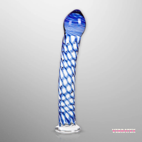 Crystal Aquarius Glass Dildo