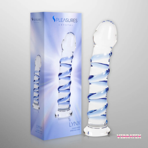 Crystal Lynx Glass Dildo