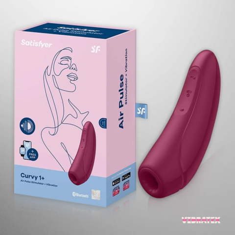 Satisfyer Curvy 1+ App Controlled Clitoral Stimulator