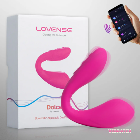 Lovense Dolce Adjustable Dual SMART Vibrator