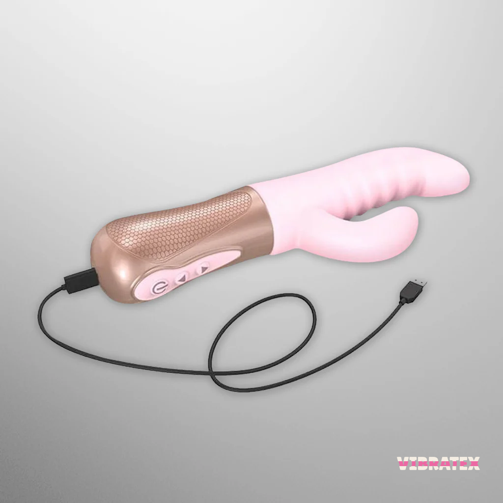 Love to Love Sassy Bunny Thrusting Vibrator - Image 6